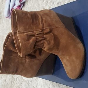 Splendid Wedged Boots Size 8